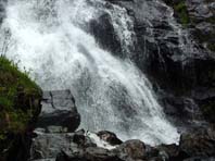 Am Wasserfall in Todtnau, Schweiz, Mai 2005