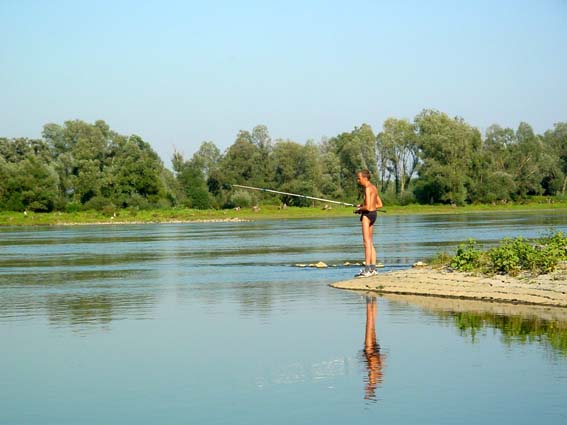 Eine neue Angelstelle