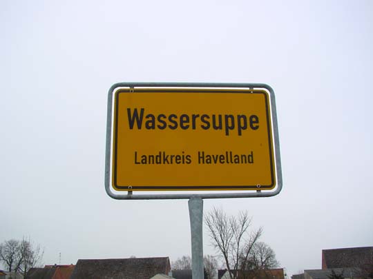 Wassersuppe