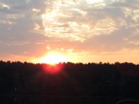 Sonnenaufgang, August 2015
